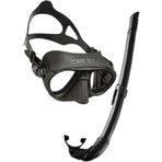Cressi Calibro Corsica Siyah Unisex Maske Şnorkel
