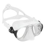 Cressi Calibro Dalış Maskesi CLEAR-WHITE-PINK