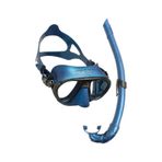 Cressi Calibro+corsica Maske Şnorkel Seti Mavi Tek Renk