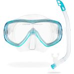 Cressi Children Wide View Comfortable Snorkeling Set | Ondina & Top Jr: Made in Italy