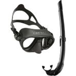 Cressi Cressi Calibro Maske Corsica Şnorkel Seti - Siyah - Standart