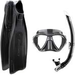 Cressi CRS BG189543 Siyah Unisex Dalış Set