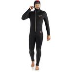 Cressi Diver Elbise, Unisex, Siyah, M Beden