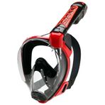 Cressi Duke Black Red Tam Yüz Maske
