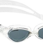 Cressi Flash Small Şeffaf Siyah Kadın Yüzücü Gözlüğü