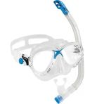 Cressi Junior Marea-Top Çocuk Maske Şnorkel Seti Mavi