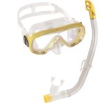Cressi Junior Ondina Maske Top Şnorkel Seti CLEAR-YELLOW