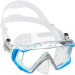 Cressi Liberty Triside Clear / Blue Dalış ve Yüzme Maskesi - Standart - Mavi