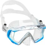 Cressi Liberty Triside Dalış Maskesi Clear - Blue - Sılver - Siyah - Siyah - Ürün İsminde Yazmaktadır - Standart