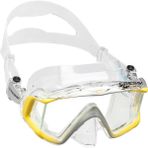 Cressi Liberty Triside Dalış Maskesi Clear - Yellow - Ürün İsminde Yazmaktadır - Standart - Sarı