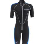 Cressi Lido Man Shorty Siyah Mavi 2 mm Dalış Elbisesi