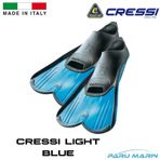 Cressi Light Mavi Kısa Yüzme ve Havuz Paleti
