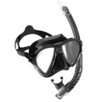 Cressi Matrix Maske Siyah Gamma Şnorkel Seti