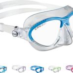 Cressi Moon Çocuk Yüzme ve Dalış Maskesi CLEAR - BLUE-5-10 YAŞ