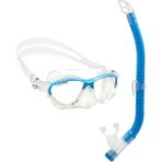 Cressi Moon Maske - Top Şnorkel Çocuk Seti - Standart - Mavi