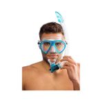 Cressi Ocean-gamma Yetişkin Maske Şnorkel Seti Şeffaf-açık Mavi