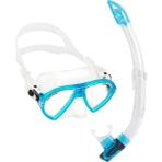 Cressi Ocean Maske Gamma Şnorkel Set CLEAR/ AQUAMARINE