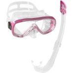 Cressi Onda Maske Mexico Şnorkel Seti - Clear-Pink - Standart - Renkli