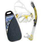 Cressi Penta - Alpha Maske Şnorkel Set Clear - Blue
