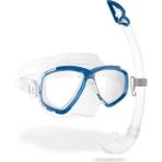 Cressi Perla Maske Mexico Şnorkel Set Clear/blue - Standart - Mavi