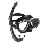 Cressi Perla Maske Mexico Şnorkel Seti BLACK