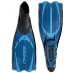 Cressi Pluma/Pluma Bag - Premium palet seti, mavi/açık mavi, 39/40