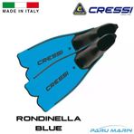 Cressi Rondinella Blue Yüzme ve Dalış Paleti