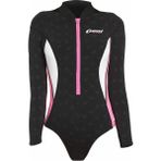 Cressi Termico Lady Shorty Black Pink White 2 mm No 4 Uzun Kol Yüzücü Elbisesi