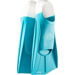 CRESSI Vera Fins Aquamarine/White XL-Üniseks Kısa Paletler %100 Silikon Kapalı Ayakkabı, Yüzme, Açık Su Antrenmanı, Yüzme, Şnorkel, Dalış, Akuamarin/Beyaz, XL (EU 45/47)