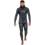 Cressi Wall Flat Akrilik Ekran Şnorkel, Kamuflaj Pelagic Fish, Uni