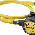 Cressi Xs Compact Pro Octopus ---> Ahtopot Regülatör- Yüksek Performans- Ayarlanabilir Venturi Etkisi Octopus-ahtopot Regülatör Siyah/Sarı Tek Beden