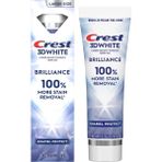 Crest 3D White Brilliance 110 gr Beyazlatıcı Diş Macunu Yüzey Lekelerini Temizler ve Korur