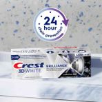 Crest 3D White Brıllıance Charcoal Mınt/ 100% Beyazlatıcı Kömür Diş Macunu 85 ml - Siyah
