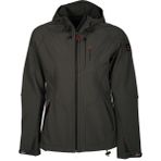 Cresta 1056-W Haki Outdoor Kadın Kapüşonlu Dynamic Softshell Ceket