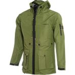 Cresta Erkek Outdoor Kapüşonlu Explorer Parka Rüzgara Dayanıklı Açık Yeşil Uzun Kesim - XL