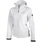 Cresta Outdoor Basic Kapüşonlu Kadın Softshell Ceket - Beyaz - 2XL