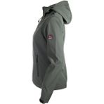 Cresta Outdoor Basic Kapüşonlu Kadın Softshell Ceket - Haki - 2XL