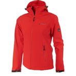Cresta Outdoor Basic Kapüşonlu Kadın Softshell Ceket - Kırmızı - XL