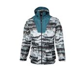 Cresta Outdoor Batik Baskılı Özel Üretim Kapüşonlu Erkek Parka - XL