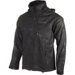 Cresta Outdoor Kamuflaj Baskılı Kapüşonlu Erkek Softshell Ceket - Siyah - 2XL