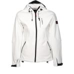 Cresta Outdoor Kapüşonlu Dynamic Kadın Softshell Ceket - Ekru - 2XL