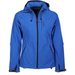 Cresta Outdoor Kapüşonlu Dynamic Kadın Softshell Ceket - Mavi - 2XL