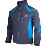 Cresta Outdoor Reflektör Baskılı Erkek Softshell Ceket - Lacivert - XL