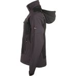 Cresta Outdoor Soft-Tech Kapüşonlu Erkek Ceket - Siyah - 2XL