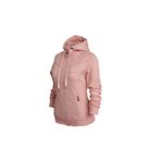 Cresta Tam Fermuarlı Kapüşonlu Pembe Kadın Sweatshirt