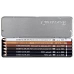 Cretacolor 40007 Oil Pencil Pocket 6'lı Metal Kutu Yağlı Çizim Kalemleri