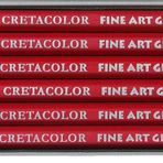 Cretacolor Cleos Fine Art Graphite Metal Kutu 6 Parça Dereceli Çizim ve Grafit Kalemi