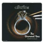 Cretacolor Diamond Box Luxury Drawing 15'li Metal Kutu 40047 Premium Çizim Seti