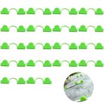 Cretvestsar Sera kıskaçları, çift başlı sera folyo kelepçeleri, plastik direkler, bitki lastiği klipsleri, bahçe gölgelendirme ağı, çubuk klipsi, boru, donma tavan kelepçeleri, bitki brandalarının sabitlenmesi