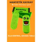 Creva Kickflip Mıknatıslı Kaykay Stres Oyuncağı Fidget Slider - Turşu (KUTULU)